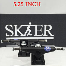 Load image into Gallery viewer, 2PCS USA Royal Skateboard Trucks 5.25 inch Aluminum Trucks 5.0" Double Rocker Skateboarding Accessories Street Skate Truck