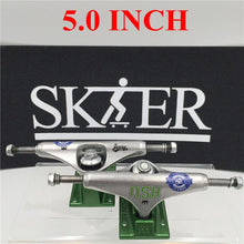 Load image into Gallery viewer, 2PCS USA Royal Skateboard Trucks 5.25 inch Aluminum Trucks 5.0" Double Rocker Skateboarding Accessories Street Skate Truck