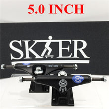 Load image into Gallery viewer, 2PCS USA Royal Skateboard Trucks 5.25 inch Aluminum Trucks 5.0" Double Rocker Skateboarding Accessories Street Skate Truck