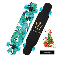 Load image into Gallery viewer, 108cm Small long board skateboard beginner skateboard car adult road skateboard dance board brush street long board