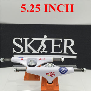 2PCS USA Royal Skateboard Trucks 5.25 inch Aluminum Trucks 5.0" Double Rocker Skateboarding Accessories Street Skate Truck