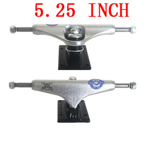 2PCS USA Royal Skateboard Trucks 5.25 inch Aluminum Trucks 5.0" Double Rocker Skateboarding Accessories Street Skate Truck