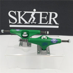 2PCS USA Royal Skateboard Trucks 5.25 inch Aluminum Trucks 5.0" Double Rocker Skateboarding Accessories Street Skate Truck