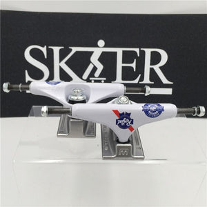 2PCS USA Royal Skateboard Trucks 5.25 inch Aluminum Trucks 5.0" Double Rocker Skateboarding Accessories Street Skate Truck