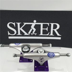 2PCS USA Royal Skateboard Trucks 5.25 inch Aluminum Trucks 5.0" Double Rocker Skateboarding Accessories Street Skate Truck