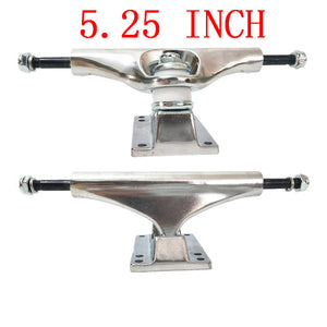 2PCS USA Royal Skateboard Trucks 5.25 inch Aluminum Trucks 5.0" Double Rocker Skateboarding Accessories Street Skate Truck