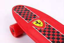 Load image into Gallery viewer, Ferrari Child Four-Wheel Double Cruiser Skateboard flip skate board for kids boy Max loading 50kg
