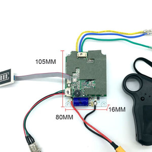 36V Single Belt Motor Electric Skateboard Controller Longboard ESC Substitute Parts Scooter Mainboard Instrument Tools 27RD