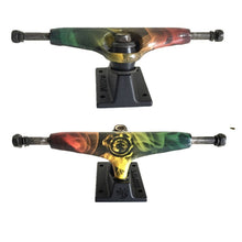 Load image into Gallery viewer, 2PCS Ruckus Double Rocker Skateboard Trucks 5.0&quot;/5.25&quot; Aluminum designed Skate Trucks for 7.5-8.25&quot; decks Skateboarding Bridges
