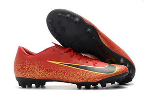 Original Nike Nike Vapor 12 Academy CR7 AG Men Soccer Shoes Cleats Training Football Boots Sport Sneakers