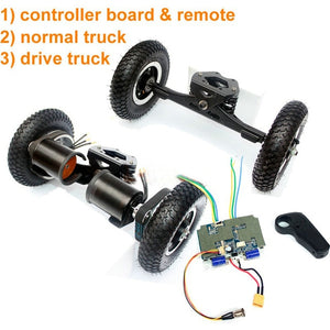 11inch Truck Electric Skateboard Brushless Motor 8inch Whlees Off Road Skateboard Belt Drive Bridge 4 Wheel Long Board