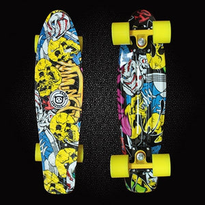 2019 High Quality Retro Skateboard Starry Sky Pattern Mini Board for Outdoor Sport Street Fish board longboard skateboard PN08