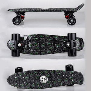 2019 High Quality Retro Skateboard Starry Sky Pattern Mini Board for Outdoor Sport Street Fish board longboard skateboard PN08