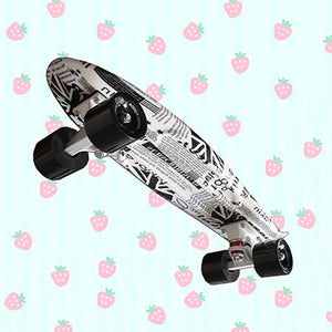 2019 High Quality Retro Skateboard Starry Sky Pattern Mini Board for Outdoor Sport Street Fish board longboard skateboard PN08