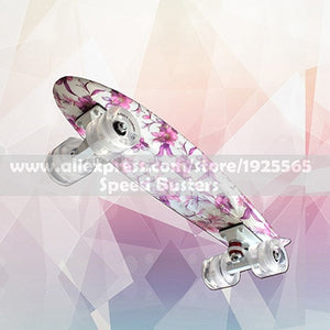 2019 High Quality Retro Skateboard Starry Sky Pattern Mini Board for Outdoor Sport Street Fish board longboard skateboard PN08